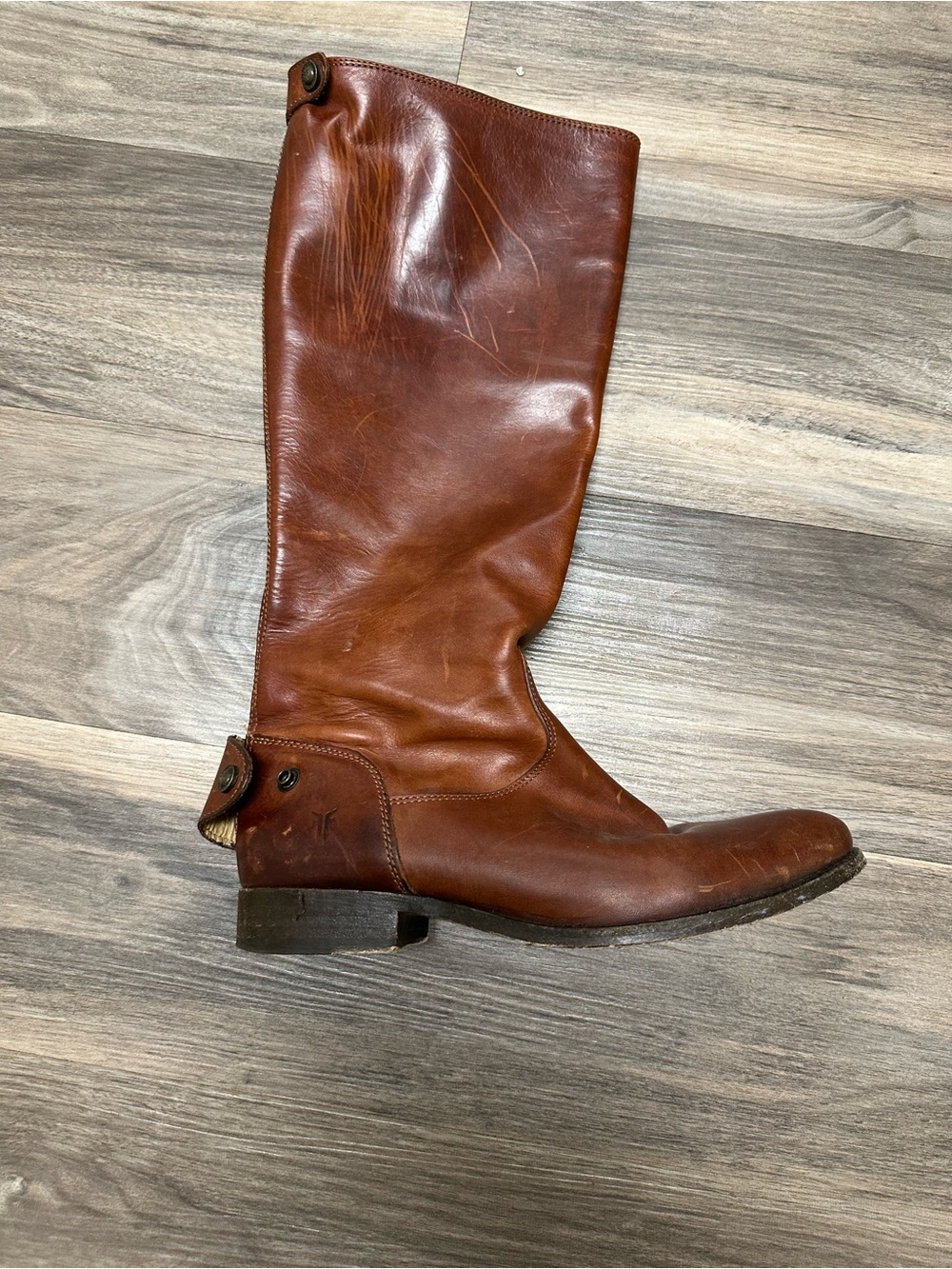 Frye Melissa Button Riding Boots - Picture 2 of 11